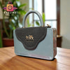 The Luxe Structured Top-Handle Bag