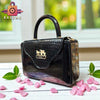 The Luxe Structured Top-Handle Bag