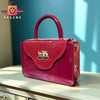 The Luxe Structured Top-Handle Bag