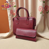 Top Handle Bag and Matching Wallet Set