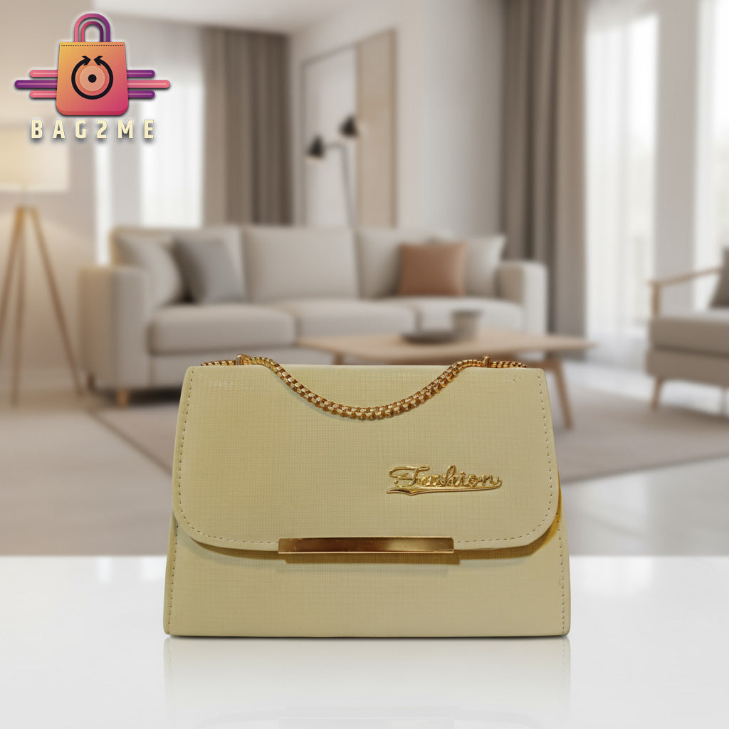 The Glam Chain Crossbody Flap Bag