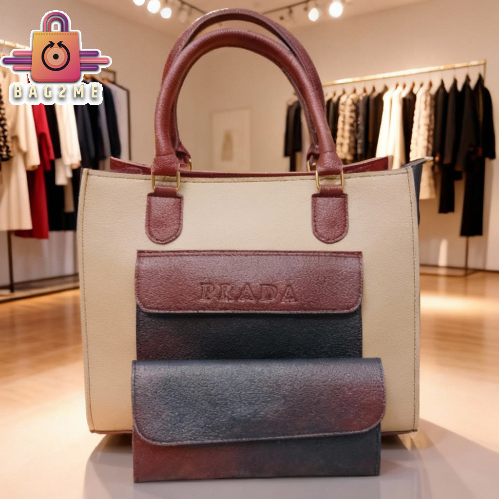 The Duotone Galleria Tote and Wallet Set