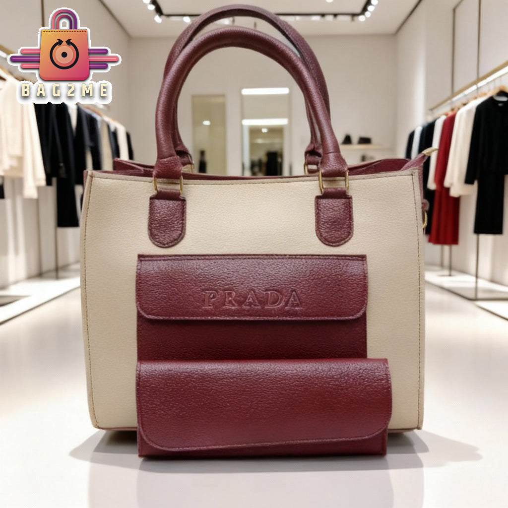 The Duotone Galleria Tote and Wallet Set