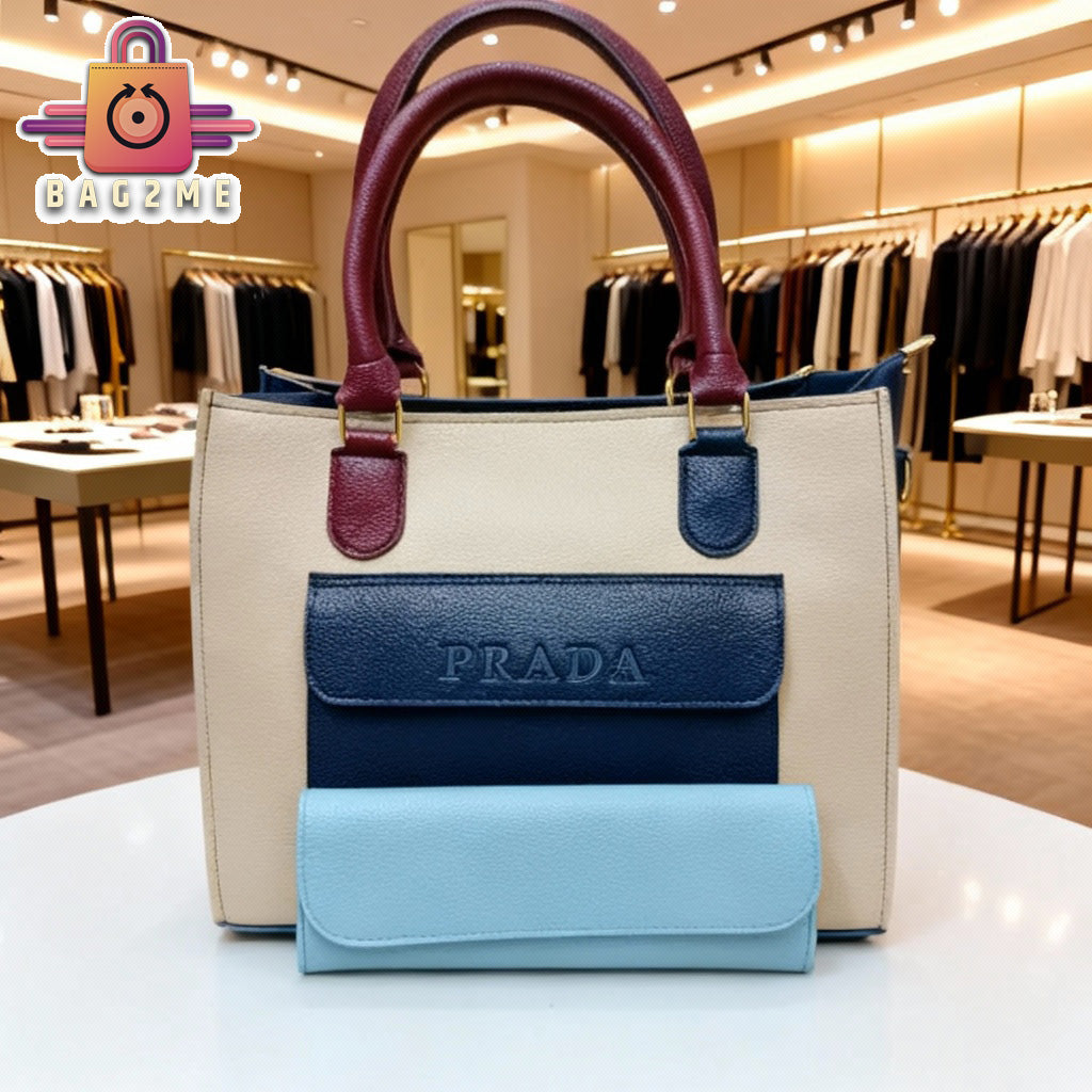 The Duotone Galleria Tote and Wallet Set