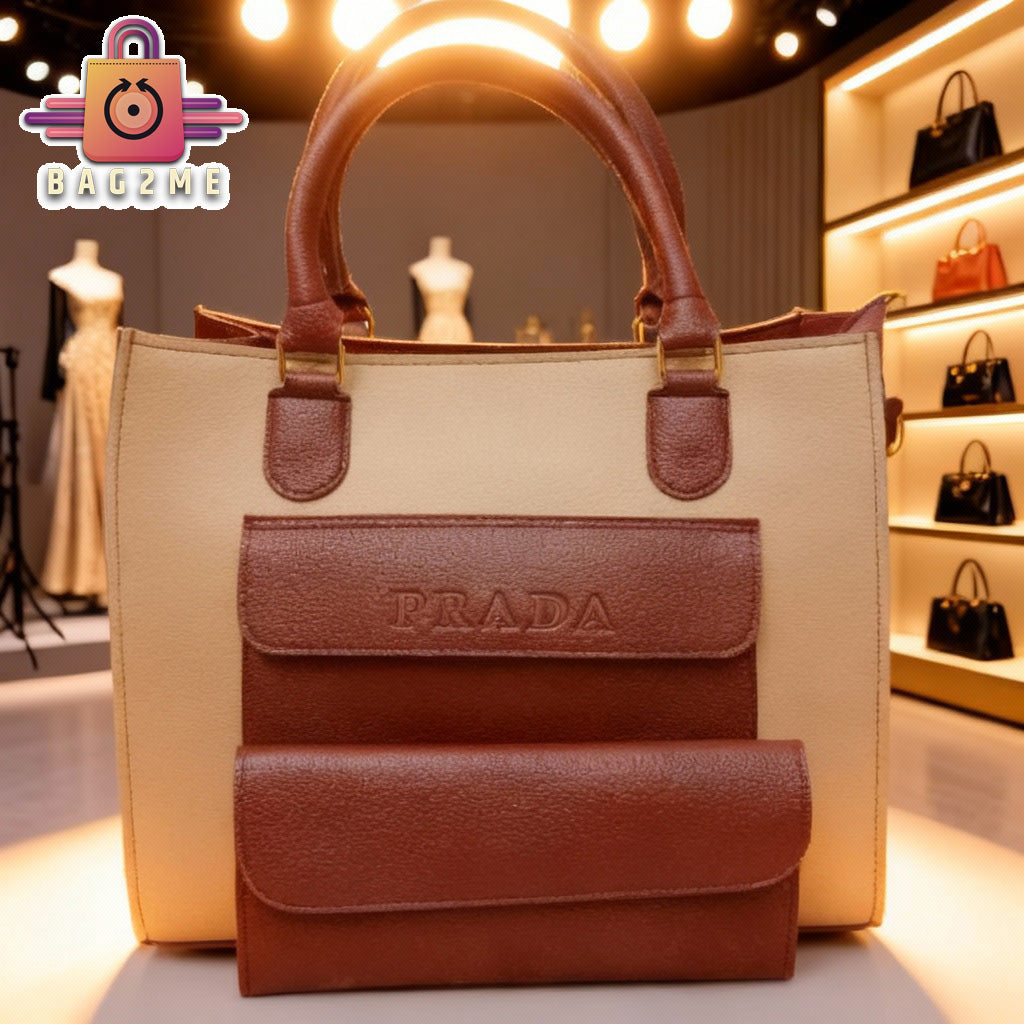 The Duotone Galleria Tote and Wallet Set