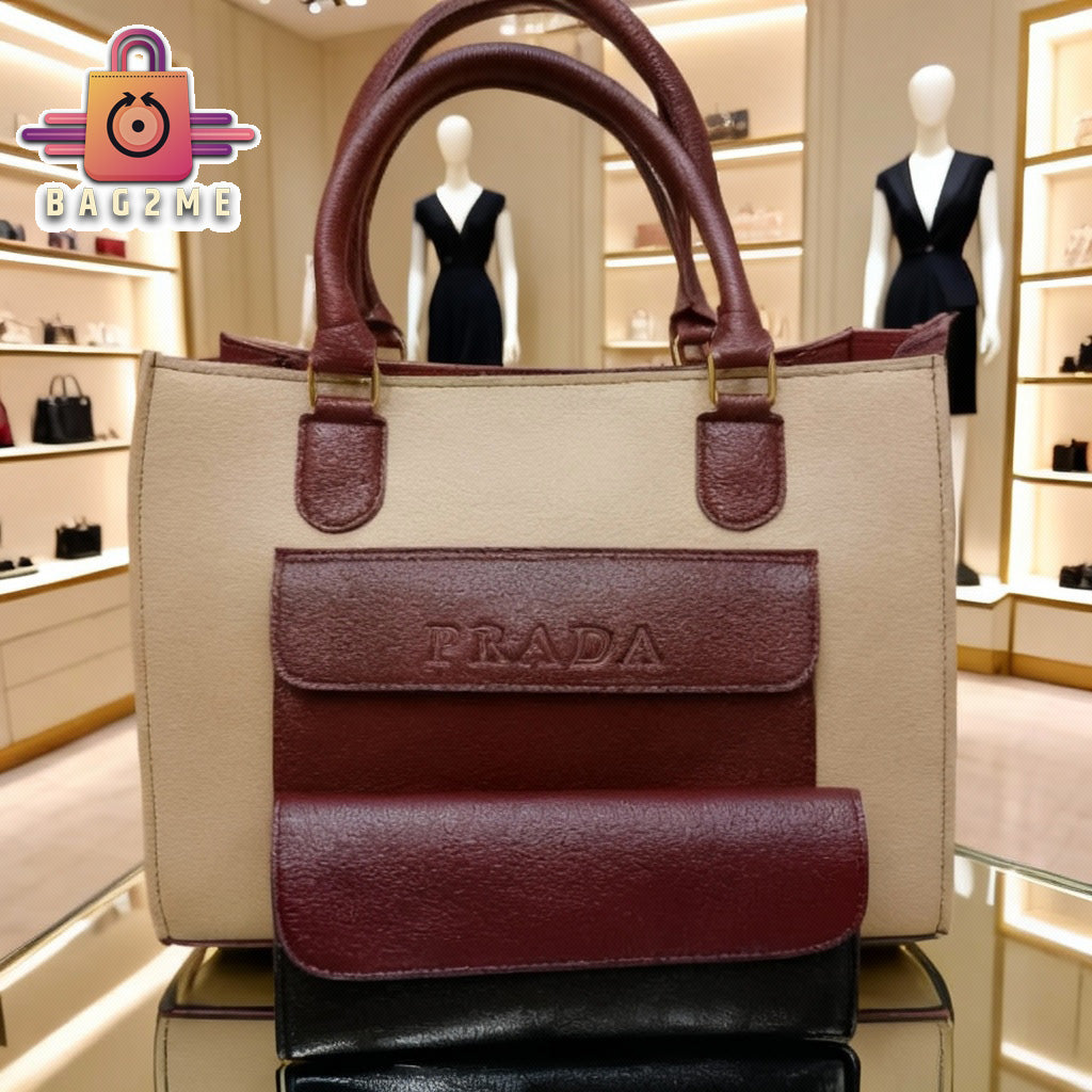 The Duotone Galleria Tote and Wallet Set