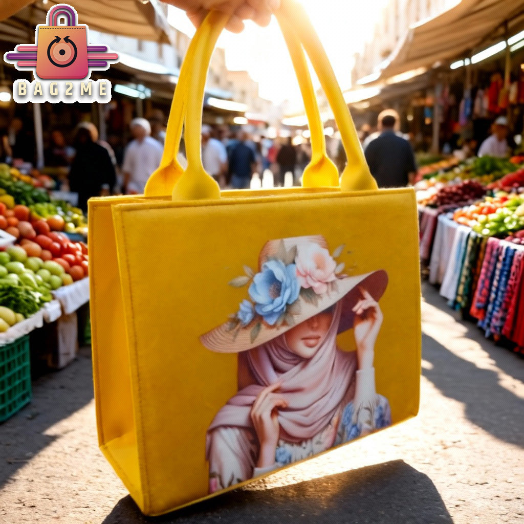 The Bouquet Belle Artistic Tote Bag