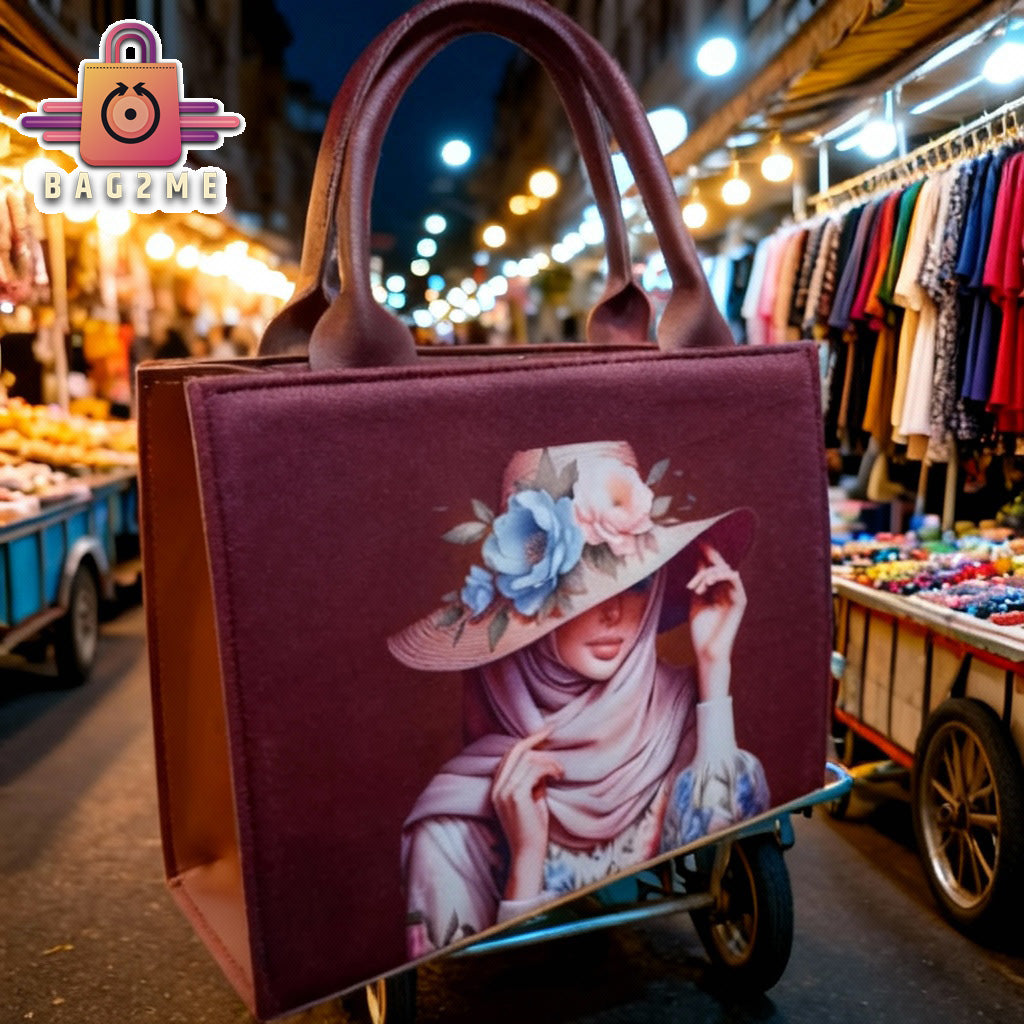 The Bouquet Belle Artistic Tote Bag