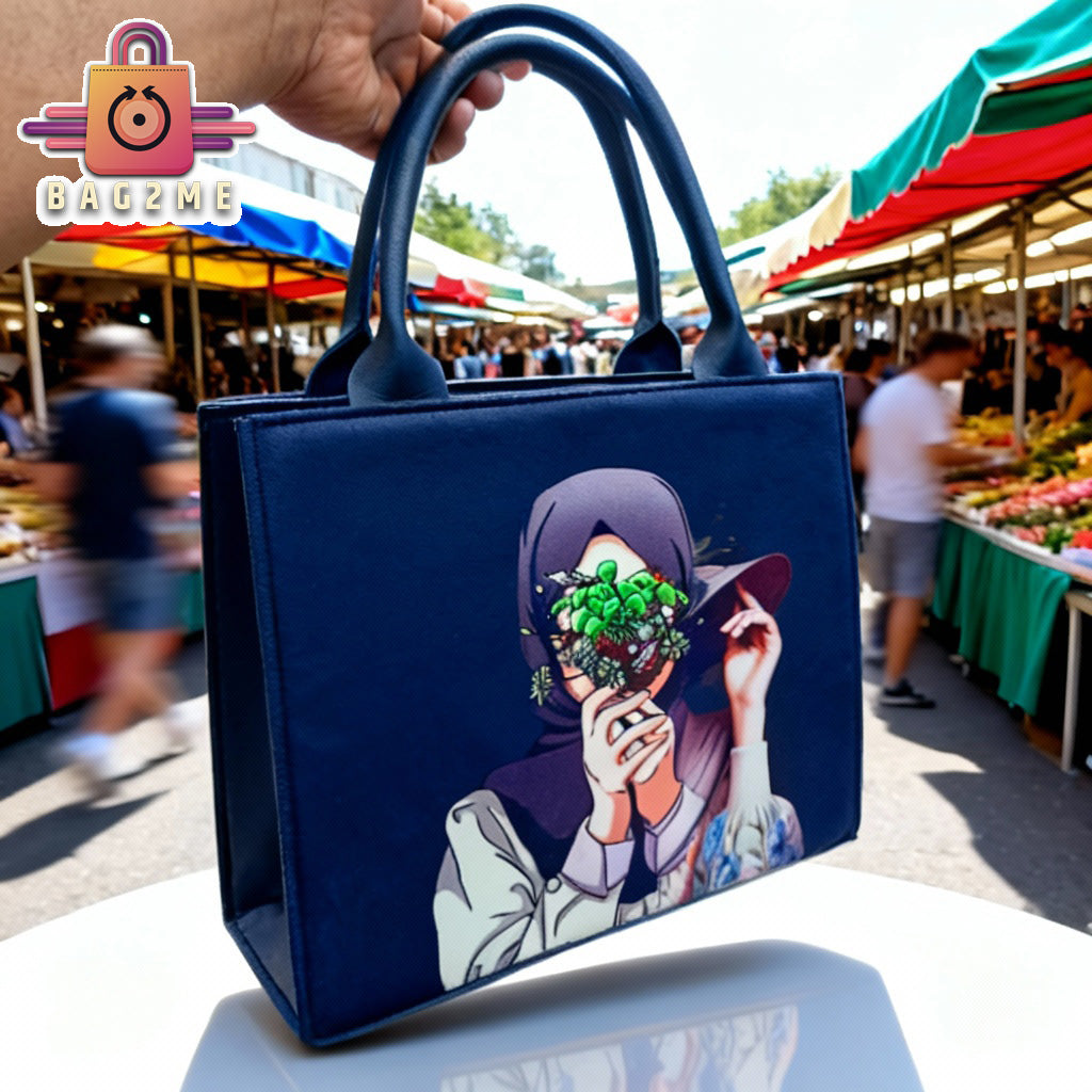 The Bouquet Belle Artistic Tote Bag